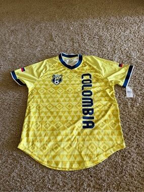 Colombia Yellow Soccer Jersey